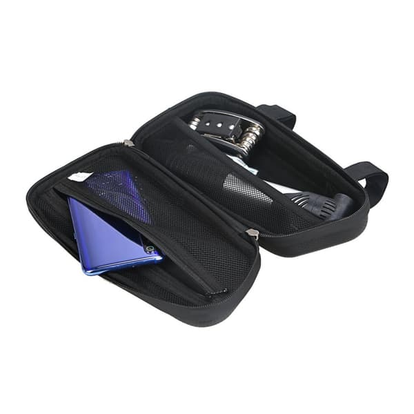 INF Svart Hard Shell Triangle sykkelveske