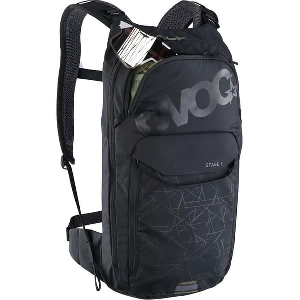 Evoc Stage 6 4+2l Hydreringsryggsäck Svart