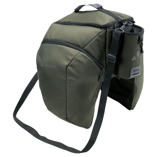 Vaude Bike Esilkroad Plus 27l Muovipussi Vihreä