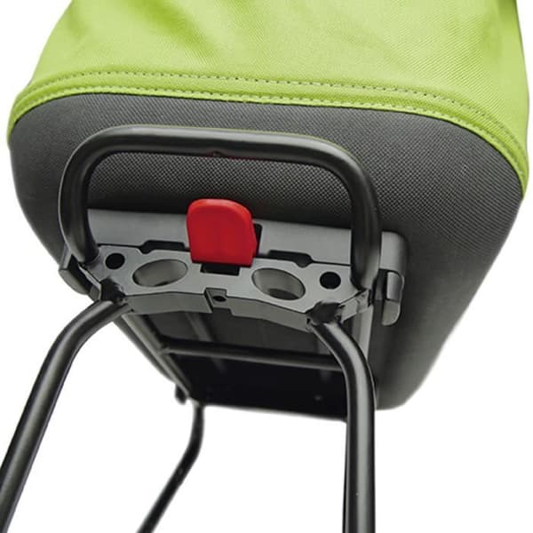 KlickFix Alingo GT cykelkorg för Racktime grön/brun - Belastning 10 kg