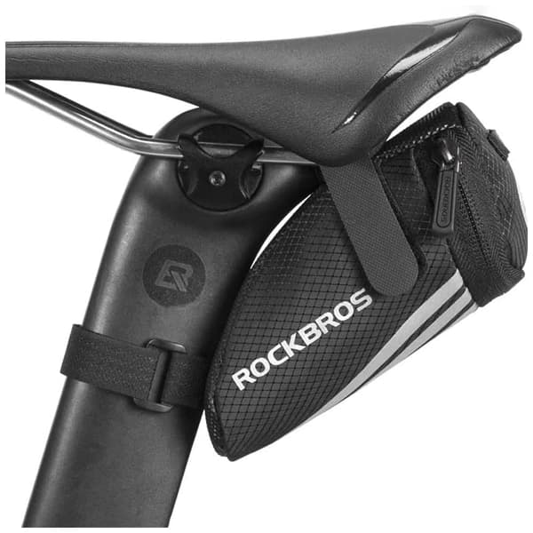 Rockbros C28 sykkelveske under salen - svart