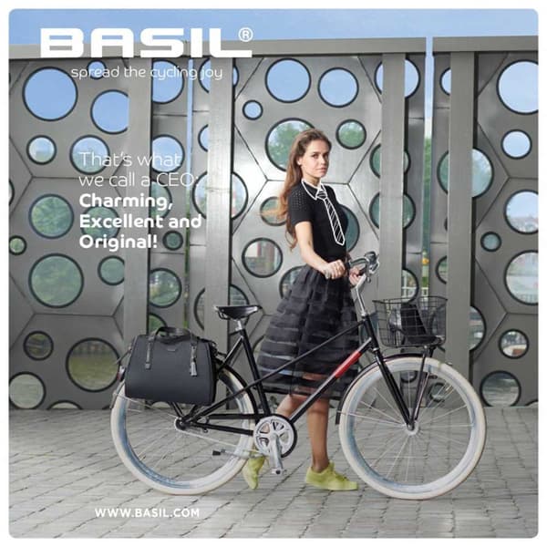Basil Business Styrtaske 17l Sort