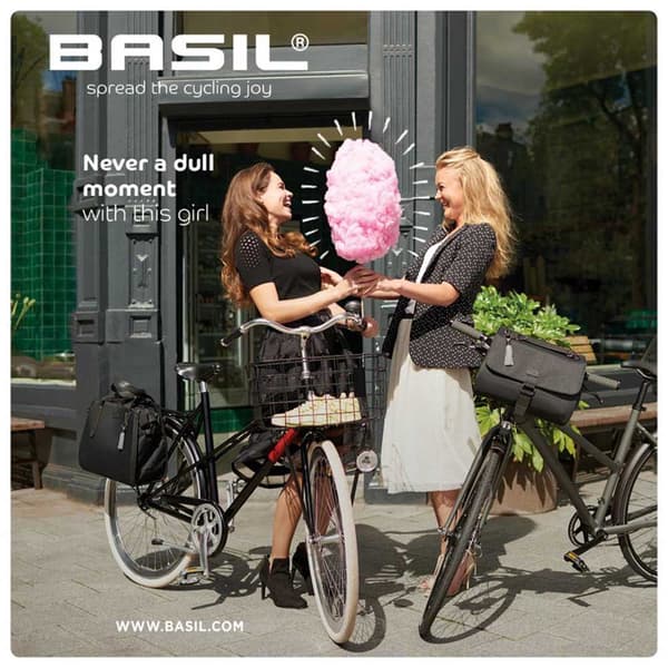 Basil Business Styrtaske 17l Sort