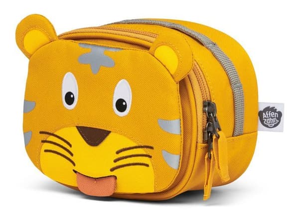 Affenzahn Mustard Yellow Cykelväska för flickor och pojkar - Lenkertasche Tiger 255540