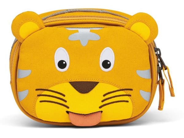 Affenzahn Mustard Yellow Cykelväska för flickor och pojkar - Lenkertasche Tiger 255540