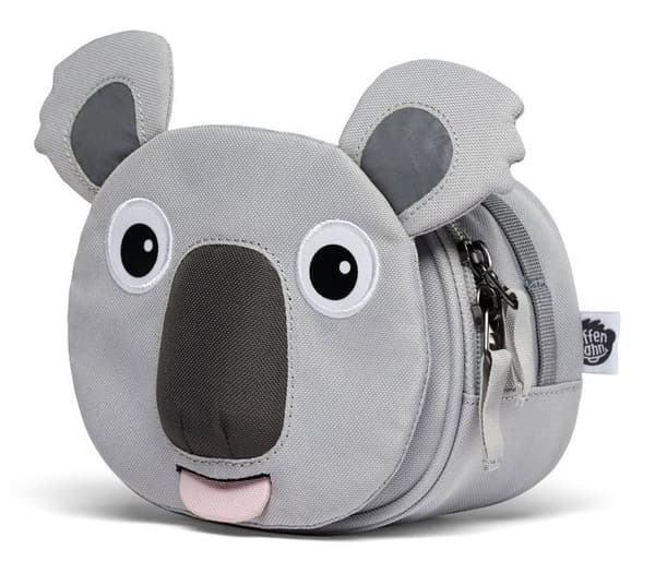 Affenzahn Grå cykelväska för flickor och pojkar - Lenkertasche Koala 255539