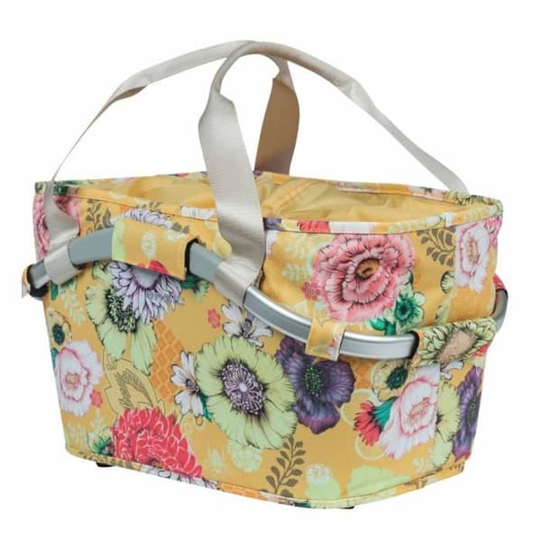 Bakre korg - BASIL - Bloom Field - 22L - Honungsgul - Kompatibel med MIK-systemet