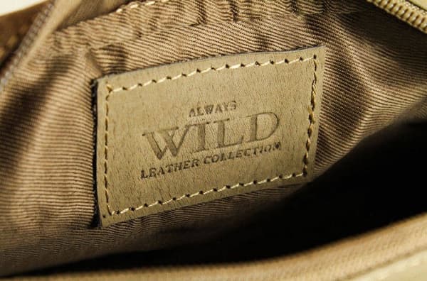 Pánská kožená taška z nubuku se šňůrkou - Always Wild
