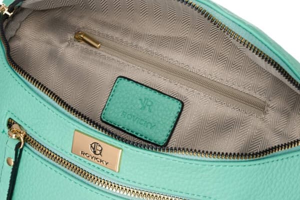 Dámská crossbody kabelka z ekologické kůže - Rovicky