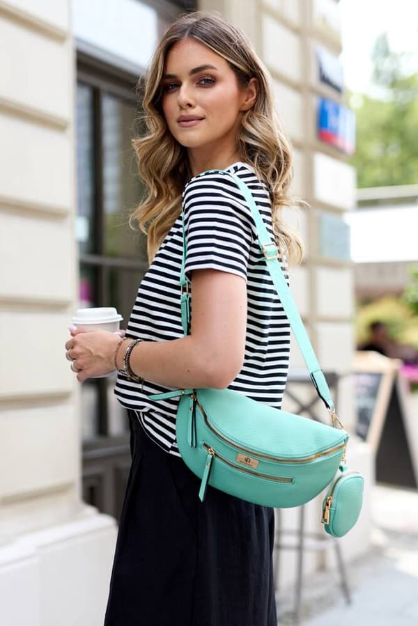 Dámská crossbody kabelka z ekologické kůže - Rovicky