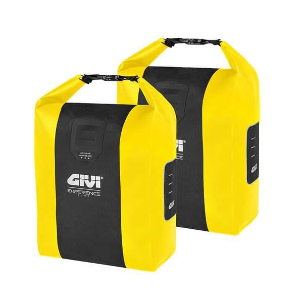 Givi Bike Junter 14+14l Sidetasker Gul