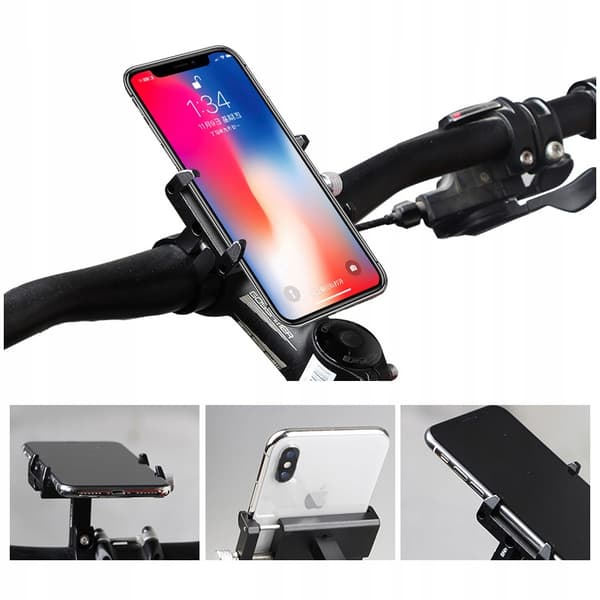 GUB PRO1 TELEFONHOLDER TIL STYRET I ALUMINIUM