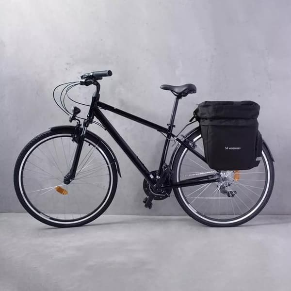 Cykeltasche - Wozinsky - WBB13BK - 60 liter - Regnskydd inkluderat - Svart