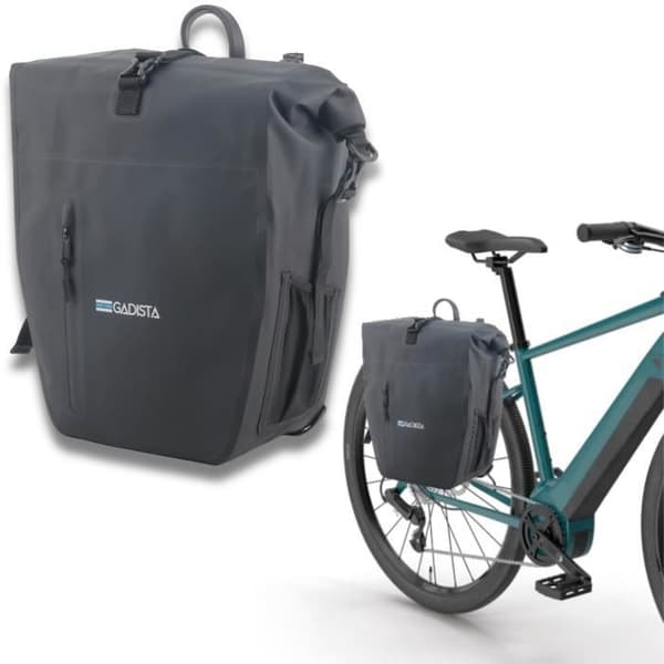Cykelväska - GADISTA - 2IN1 - Vattentät - Lätt - 25L