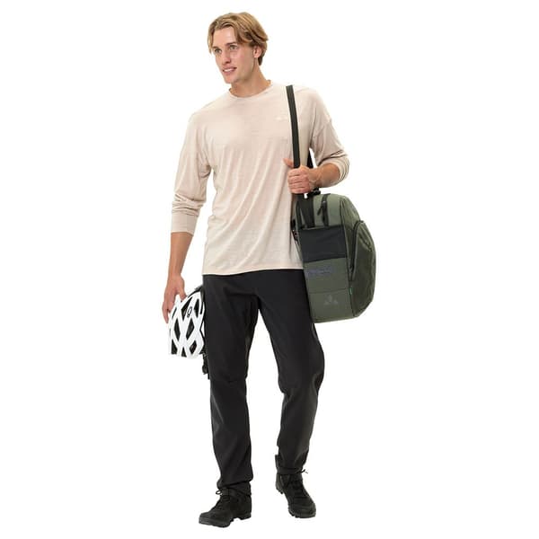 Vaude Bike Eback Single 22l Muovipussi Vihreä