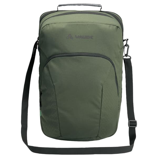 Vaude Bike Eback Single 22l Muovipussi Vihreä