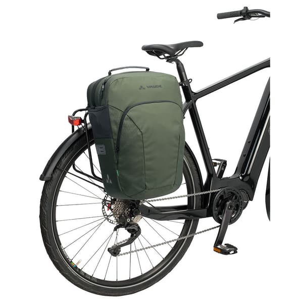 Vaude Bike Eback Single 22l Muovipussi Vihreä