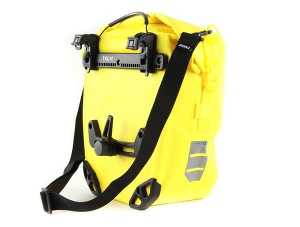 THULE Gul cykelväska för dam och herr - Shield Pannier 13L Par 112792