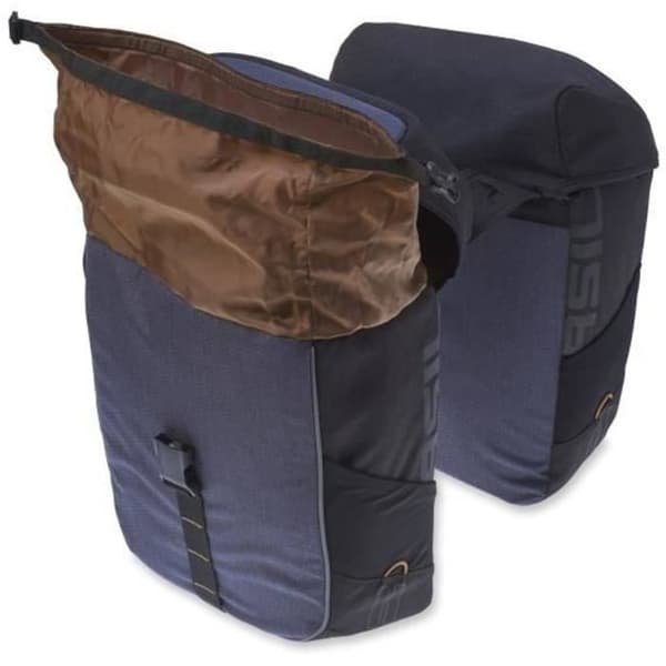 BASIL Miles bagageväska - 32l blå/svart - Polyester - Krok