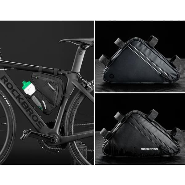 Rockbros B39-1 triangel cykelramväska