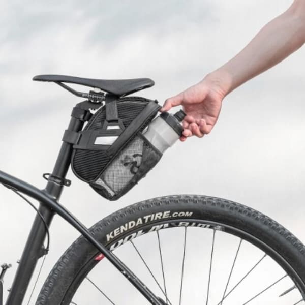 Rockbros C35 cykelsadeltaske med vandflaskeholder