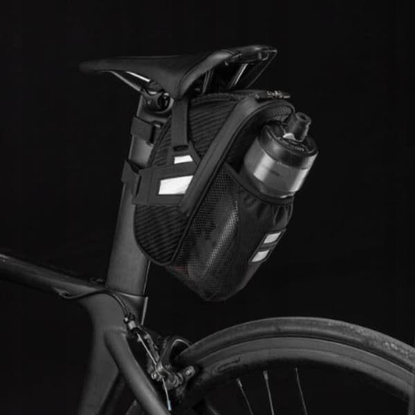 Rockbros C35 cykelsadeltaske med vandflaskeholder