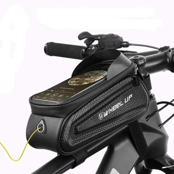 Vattentät cykelramväska med telefonfack och pekskärm för telefoner under 7,0 tum - Färg