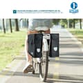 Miniatyrbild 3 av 6: MOBILIS dubbel cykelväska - Svart - 2 x 15L - Vattenavvisande material