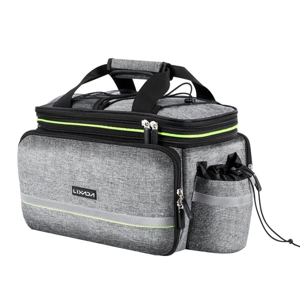 Cykeltaske til bagage, holdbart polyester, praktisk sidelomme,02