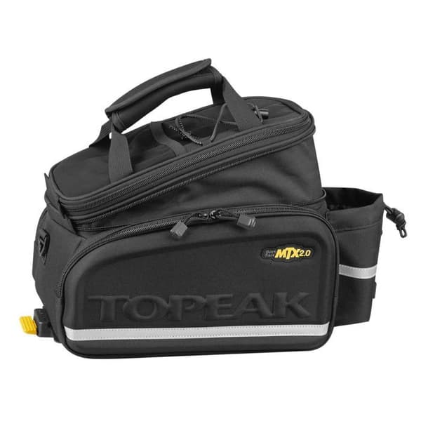 Bakre cykelväska - Topeak - MTX DX - MTX 2.0 - MTX 2.0 fästsystem - 16 liter - Svart