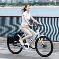 Miniatyrbild 6 av 6: EVERCROSS Dubbel Vattentålig Sadelväsk – Praktisk Transportväska för Elcykel