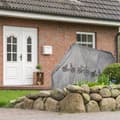 Miniatyrbild 3 av 6: Relaxdays cykelförvaringsgarage i polyeten, tårresistent täckning, lock 200x 115 cm, flera färger