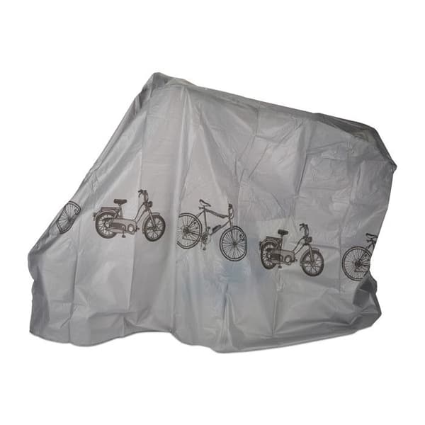 Relaxdays cykelförvaringsgarage i polyeten, tårresistent täckning, lock 200x 115 cm, flera färger