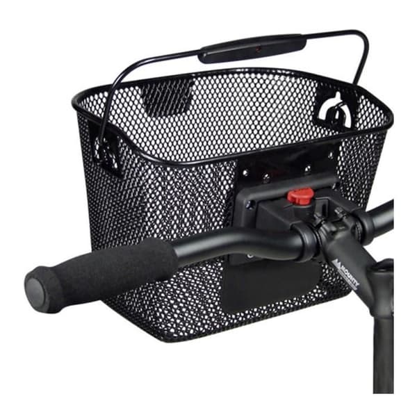 Främre korg KLICKFIX MINI Svart - Landsvägscykel - Blandat - KlickFix fästsystem - Mått 290x200x190mm