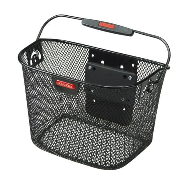 Främre korg KLICKFIX MINI Svart - Landsvägscykel - Blandat - KlickFix fästsystem - Mått 290x200x190mm