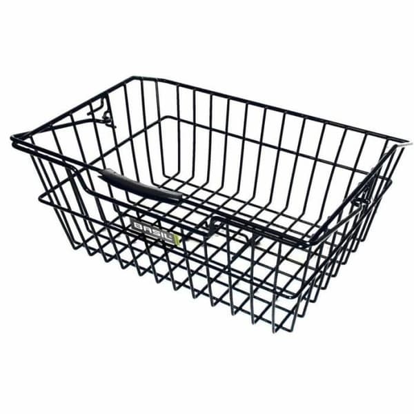 Bakre handtagskorg - Basil - Cairo Luxe - Svart - One size - Krokar för bagagehylla