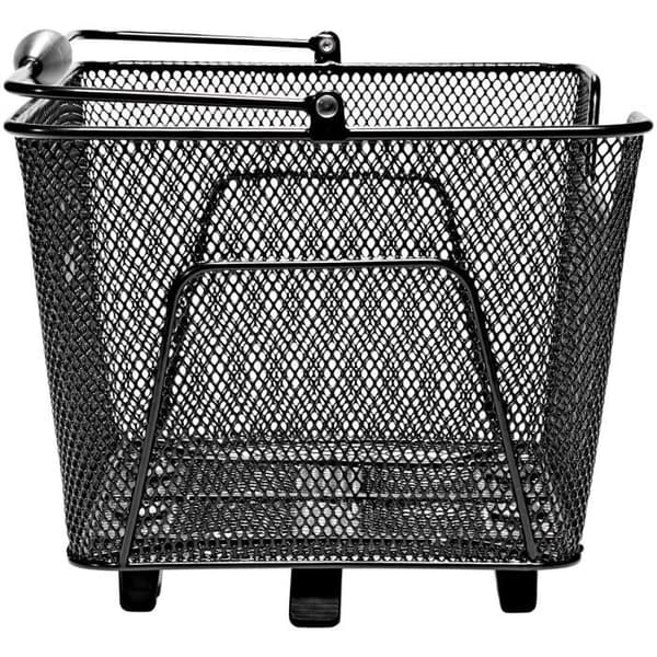 UNIX Reano cykelkorg - Topklip svart - För bakre ställ - 10 kg last