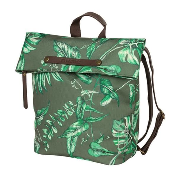 Basil Ever-Green väska i reflekterande polyester 14-19L - armygrön/grön - för män och vuxna