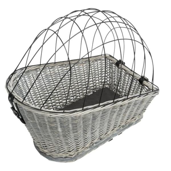 Cykelkorg för bagagehylla. Mått: 35 x 49 x 55 cm. för hundar max 8kg.-Ttrixie 60,000000