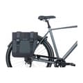 Miniatyrbild 2 av 4: Basil XL vattentät dubbel cykelväska - 35 liter - Svart