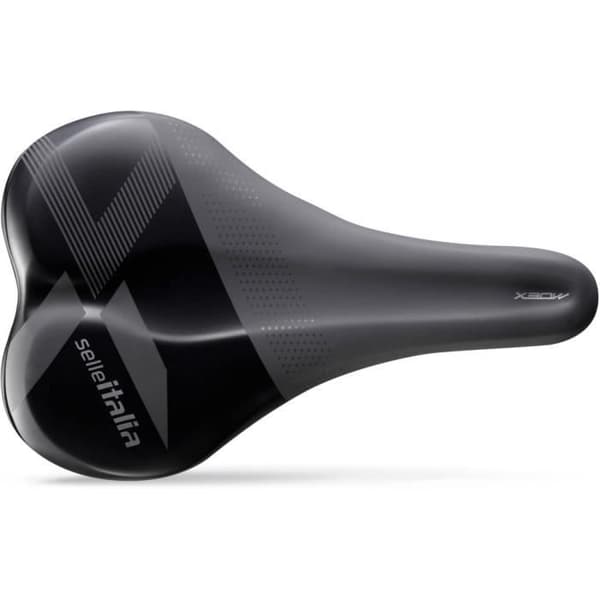 Racercykelsadel - SELLE ITALIA X-Bow - svart aluminium