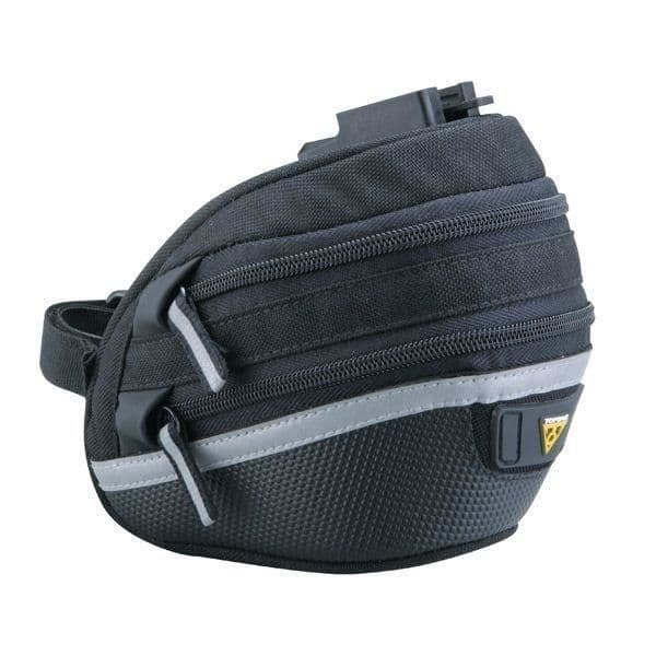 Sadelväska - TOPEAK - Wedge Pack II Medium - Vattenavvisande nylon - Svart - 1,25 L