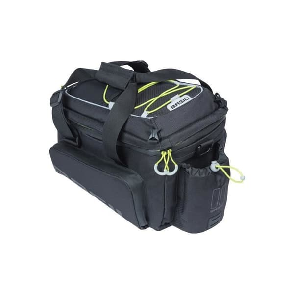 Basil cykelväska hot sack milesmik 9-36l svart lime
