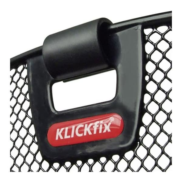 KLICKFIX Enkel frontkorg med svart lampkrok - RIXEN & KAUL - 16L