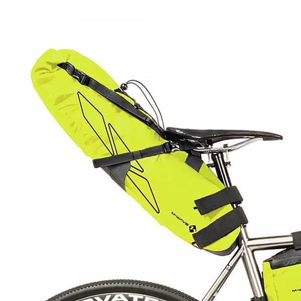Väska - M-Wave - Rough Ride L - 11 liter - Nylon - Gul/Svart