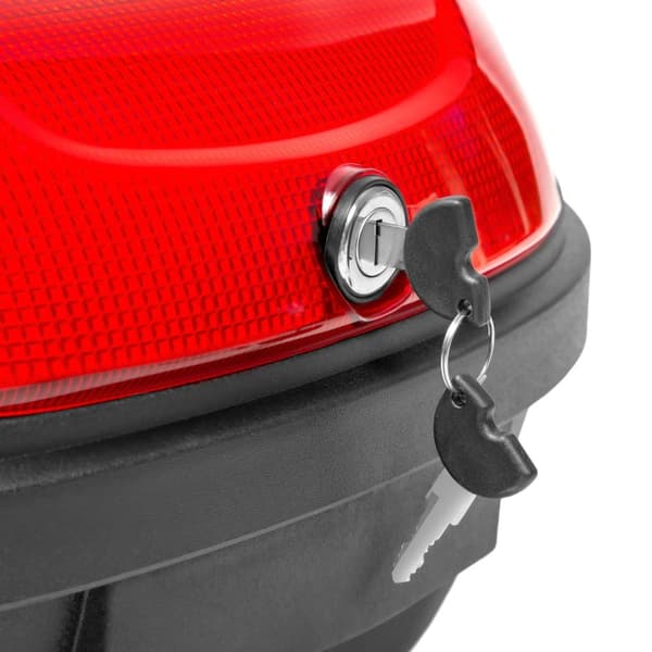 Packväska MC top case ca 48 liter - svart