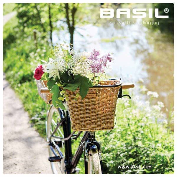 Basil Kurv Bremen Rattan Bs/kf 18l Brun