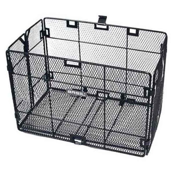 Basil Bageste Foldbar Kurv Sort