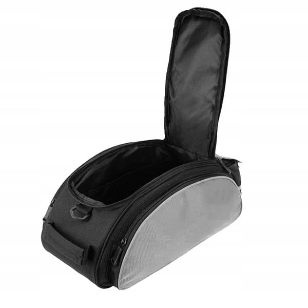 Svart Cykelväska med Reflex - 13 L