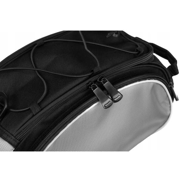 Svart Cykelväska med Reflex - 13 L